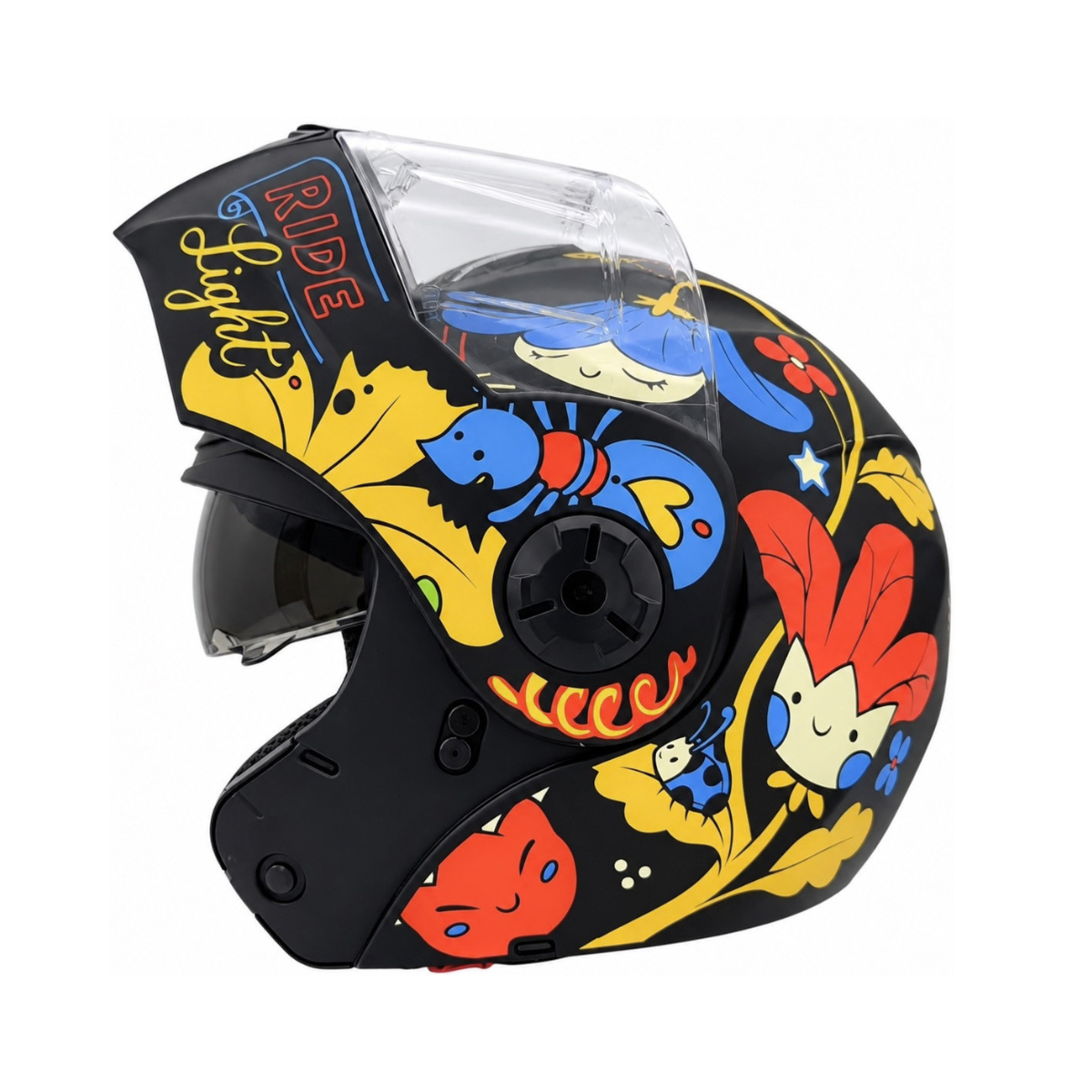 Casco Abatible ICH 3110 S Leaf Bugs Para Niños