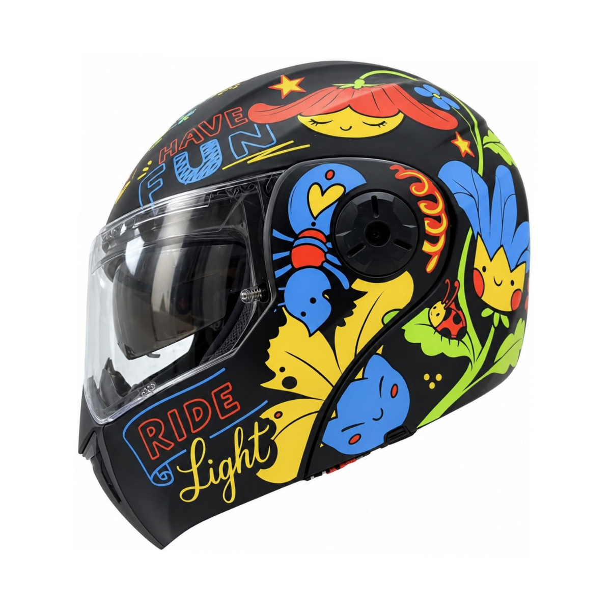 Casco Abatible ICH 3110 S Leaf Bugs Para Niños