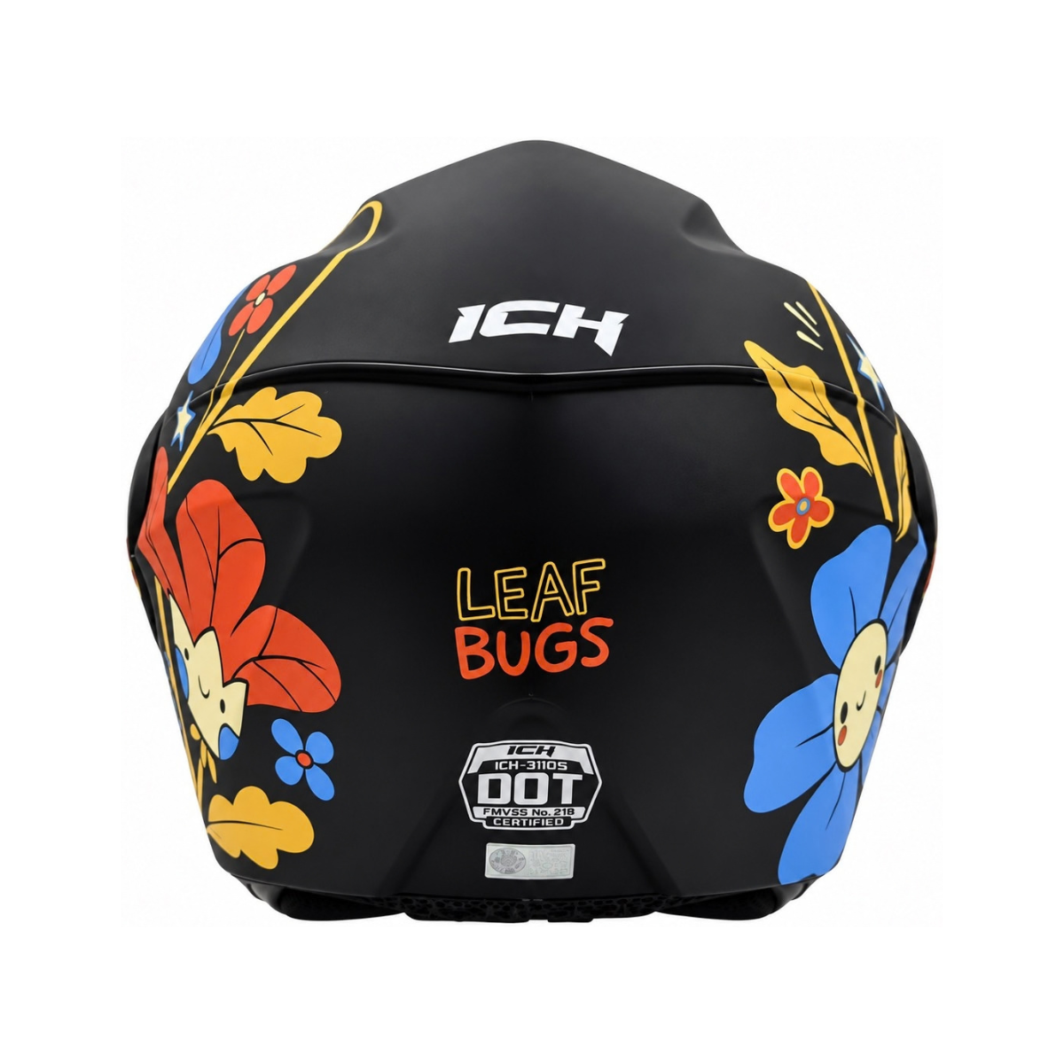 Casco Abatible ICH 3110 S Leaf Bugs Para Niños