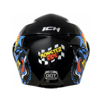 Casco Abatible ICH 3110 S Monster Ride Para Niños