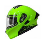 Casco Abatible ICH 3120 Green Leader