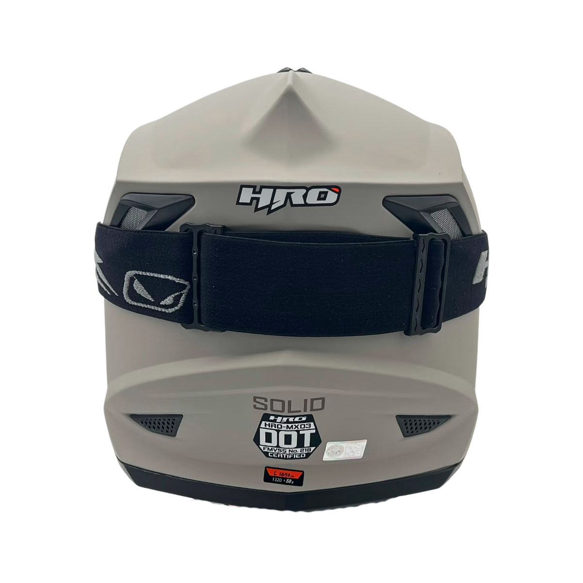 Casco Cross HRO MX03 Solid